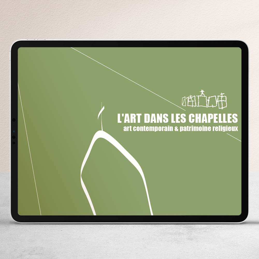 Page d'accueil pour le site internet de 