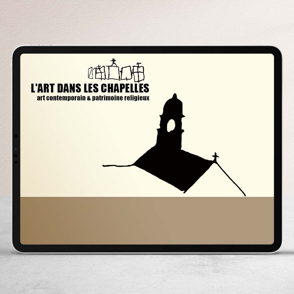 Page d'accueil pour le site internet de 