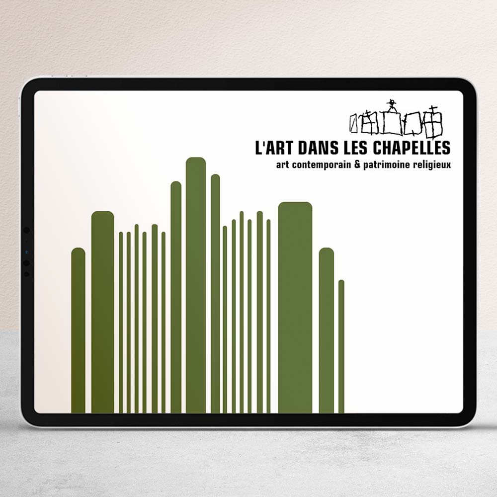 Page d'accueil pour le site internet de 